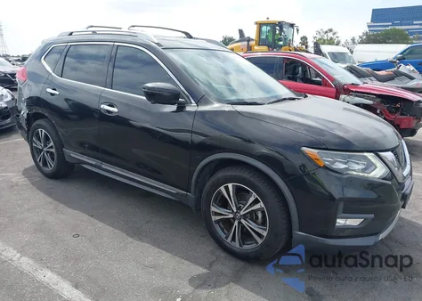 2017 Nissan Rogue Sl из США, поврежденный, VIN 5N1AT2MT9HC792635